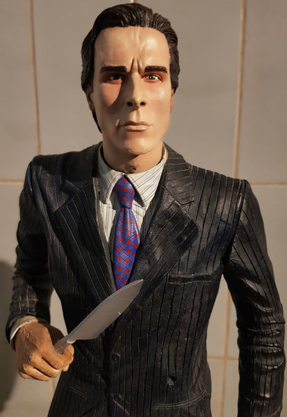 American Psycho 18" Patrick Bateman Motion Activated Sound Figure