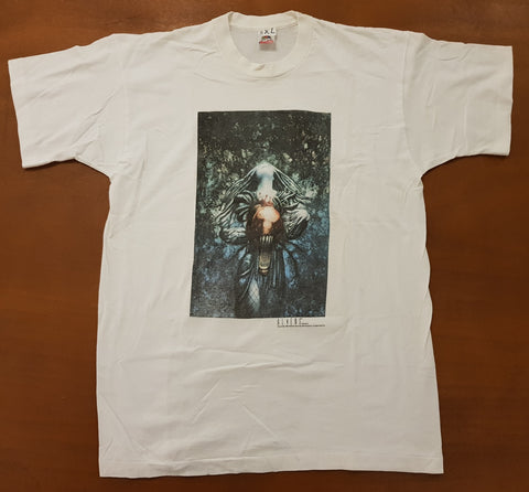1996 Aliens Comic Images DHS1810 T-shirt XL White (Vtg)