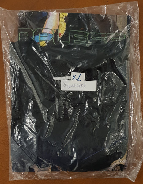 2000 Appleseed Masamune Shirow Dreams Colours T-shirt XL Black (Vtg)