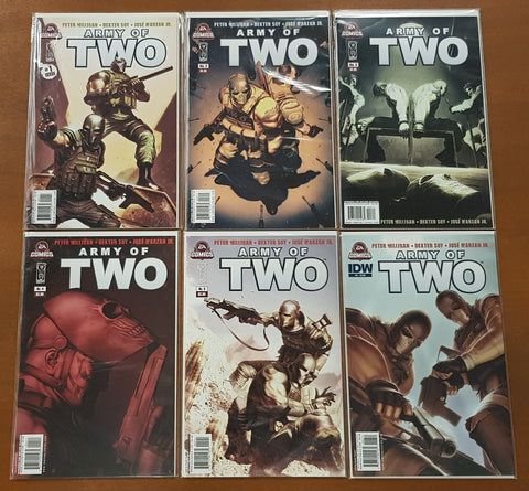 Army of Two #1-6 NM- Complete Set