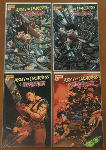 Army of Darkness vs Re-Animator #1-4 VF/NM Complete Set