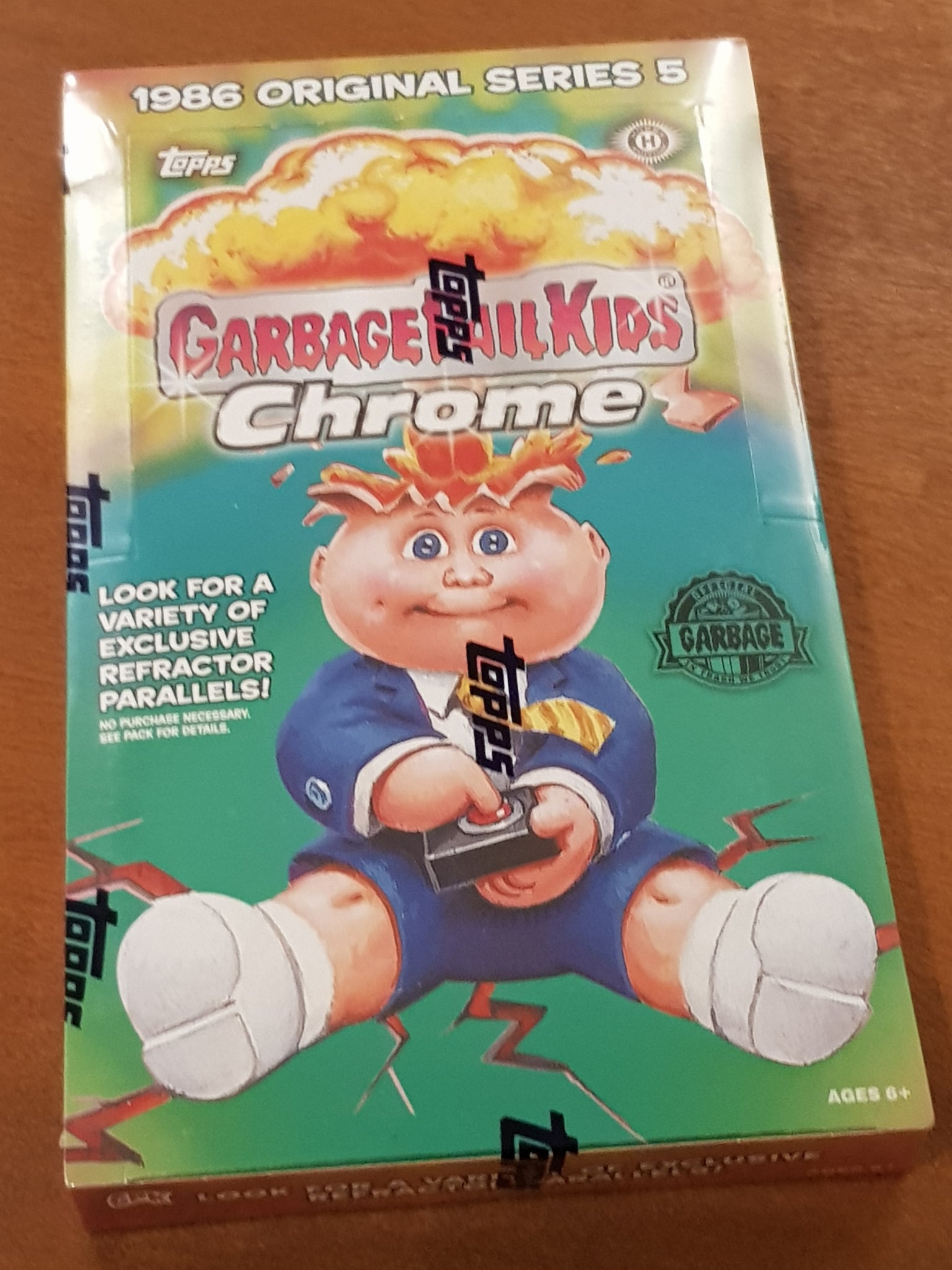 Garbage Pail Kids Chrome Series 5 Sealed Hobby Box