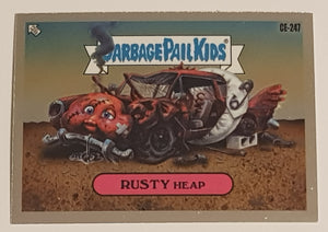 Garbage Pail Kids Chrome Series 6 Rusty Heap #CE-247 (Color Error Chase Insert) Trading Card