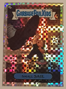 Garbage Pail Kids Chrome Series 6 Small Saul #216b X-Fractor Parallel /150 Trading Card