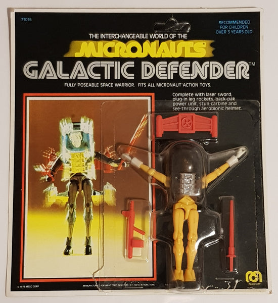 1978 Micronauts Galactic Defender Action Figure (moc)