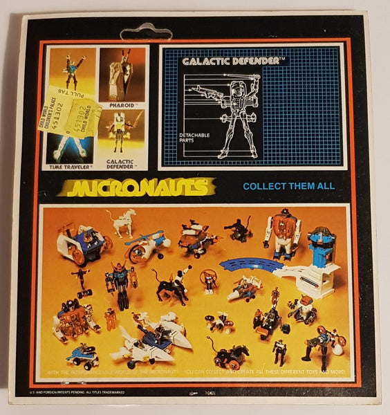 1978 Micronauts Galactic Defender Action Figure (moc)
