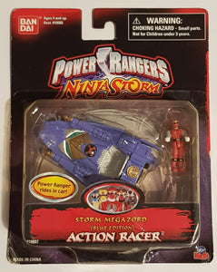 Power Rangers Ninja Storm Megazord Action Racer w/ Mini Figure (Blue Edition)