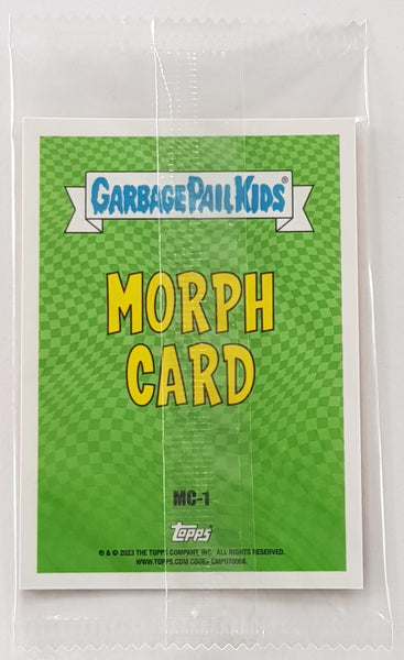 Garbage Pail Kids Intergoolactic Mayhem 'Morph Card' Chromed Sean #MC-1 Lenticular Insert Card (Box Topper)