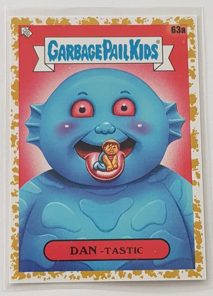 Garbage Pail Kids Intergoolactic Mayhem Dan-Tastic #63a Fool's Gold Parallel /50 Trading Card
