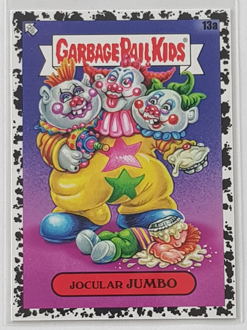 Garbage Pail Kids Intergoolactic Mayhem Jocular Jumbo #13a Black Hole Parallel Trading Card