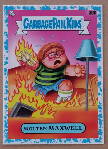 2024 Garbage Pail Kids Kids-at-Play Molten Maxwell #30b Blue Parallel /99 Trading Card