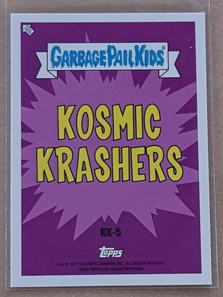 Garbage Pail Kids Intergoolactic Mayhem 'Kosmic Krashers' Shattered Shuttle #KK-5 Insert Card