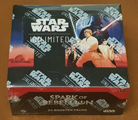 Star Wars Unlimited Spark of Rebellion Sealed Booster Box