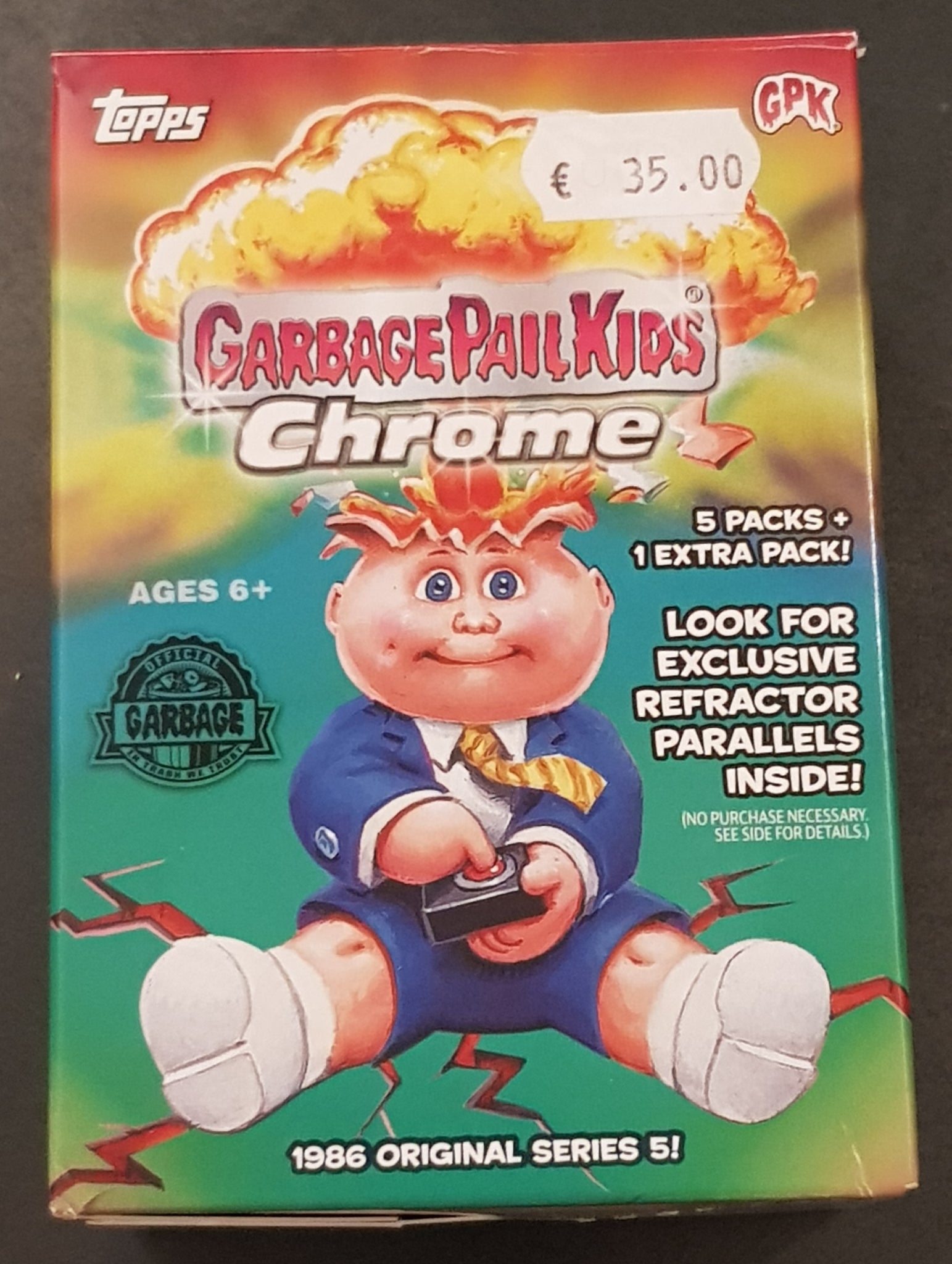 Garbage Pail Kids Chrome Series 5 Complete (100) Card Base Set