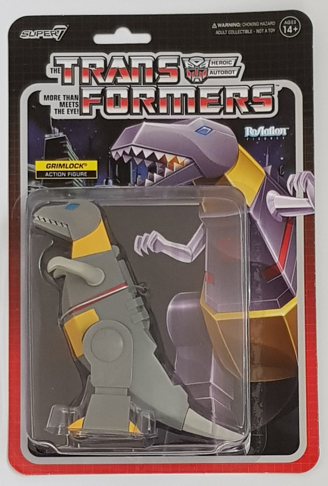 Transformers Wave 5 Grimlock (Dino) Reaction Figure