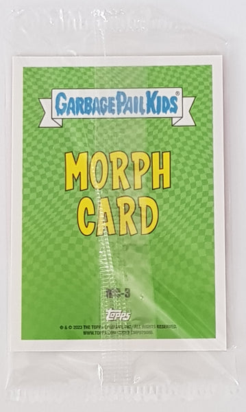 Garbage Pail Kids Intergoolactic Mayhem 'Morph Card' Revved-Up Robert #MC-3 Lenticular Insert Card (Box Topper)