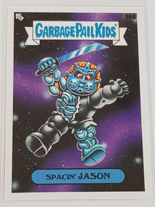 Garbage Pail Kids Intergoolactic Mayhem Spacin' Jason #56a Base Trading Card