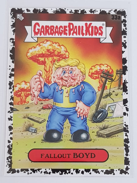 Garbage Pail Kids Intergoolactic Mayhem #1-100 Black Hole Parallel Trading Card (You Pick)