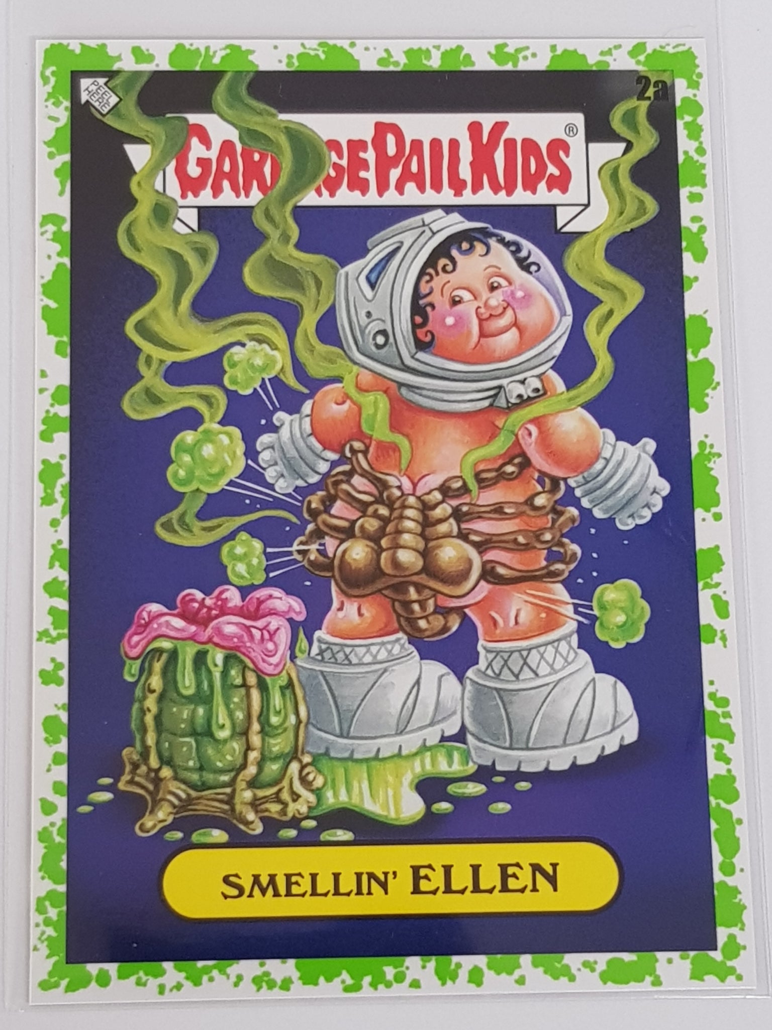 Garbage Pail Kids Intergoolactic Mayhem #1-100 Booger Green Parallel Trading Card (You Pick)