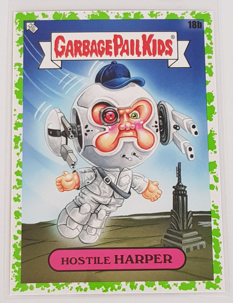 Garbage Pail Kids Intergoolactic Mayhem #1-100 Booger Green Parallel Trading Card (You Pick)