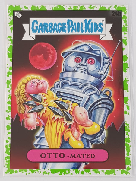 Garbage Pail Kids Intergoolactic Mayhem #1-100 Booger Green Parallel Trading Card (You Pick)