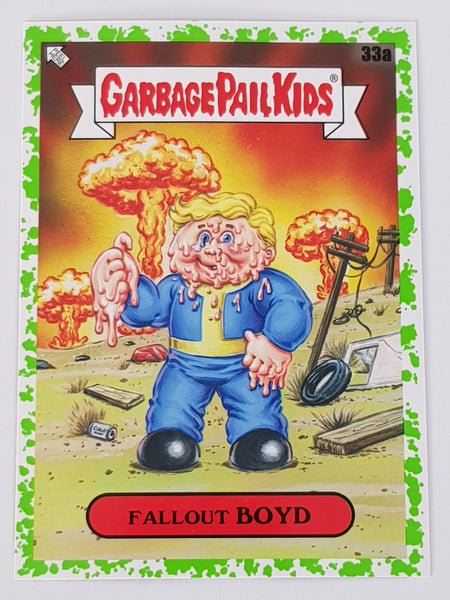 Garbage Pail Kids Intergoolactic Mayhem #1-100 Booger Green Parallel Trading Card (You Pick)