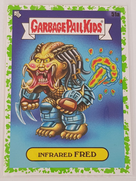 Garbage Pail Kids Intergoolactic Mayhem #1-100 Booger Green Parallel Trading Card (You Pick)