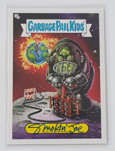 Garbage Pail Kids Intergoolactic Mayhem Vogon Viktor #62 Smokin' Joe /75 Base Autograph Card