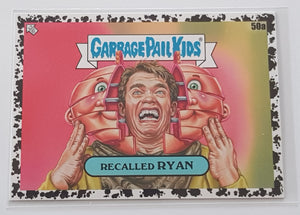 Garbage Pail Kids Intergoolactic Mayhem Recalled Ryan #50a Black Hole Parallel Trading Card