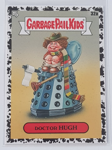 Garbage Pail Kids Intergoolactic Mayhem Doctor Hugh #32a Black Hole Parallel Trading Card