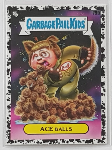 Garbage Pail Kids Intergoolactic Mayhem Ace Balls #79b Black Hole Parallel Trading Card