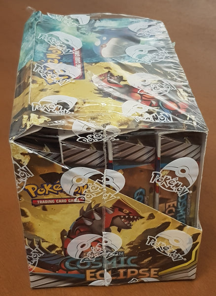 Pokemon Sun and Moon Cosmic Eclipse Towering Heights/Unseen Depths Theme Deck Sealed Display Box