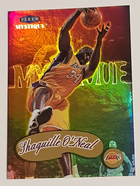 1999-00 Fleer Mystique Shaquille O'Neal #22 Gold Trading Card Insert