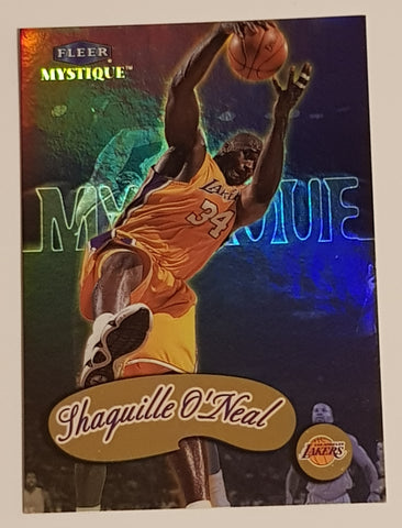 1999-00 Fleer Mystique Shaquille O'Neal #22 Gold Trading Card Insert