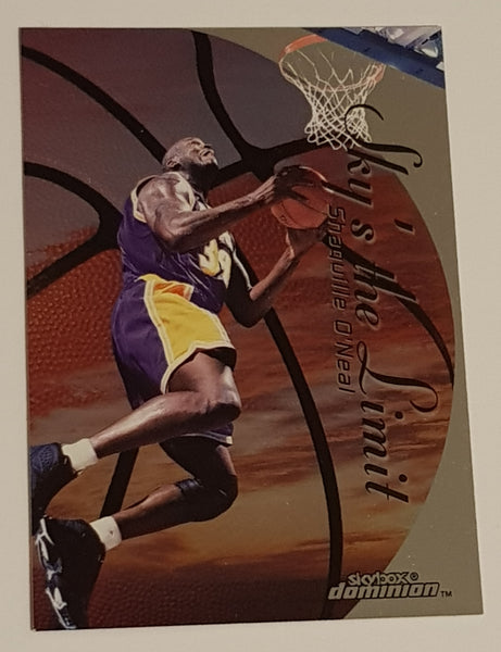 1999-00 Skybox Dominion Sky's the Limit Shaquille O'Neal #11 Trading Card Insert