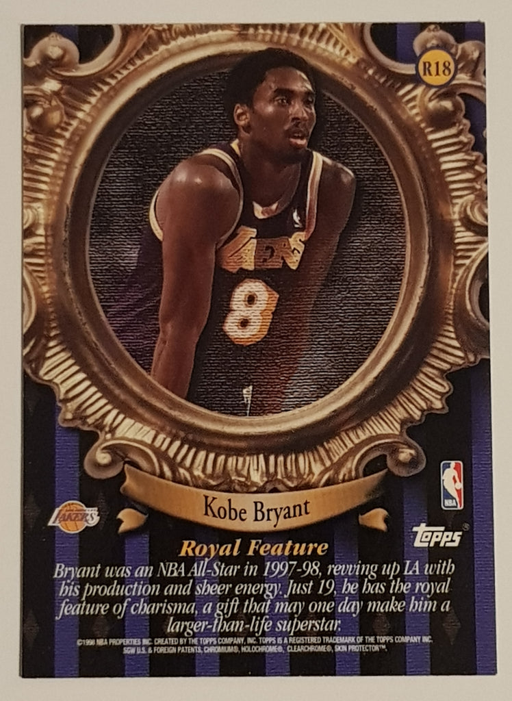1998-99 Topps Roundball Royalty Kobe Bryant #R18 Trading Card Insert