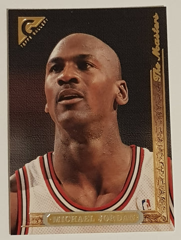 1995-96 Topps Gallery Basketball The Masters Michael Jordan #10 Trading Card