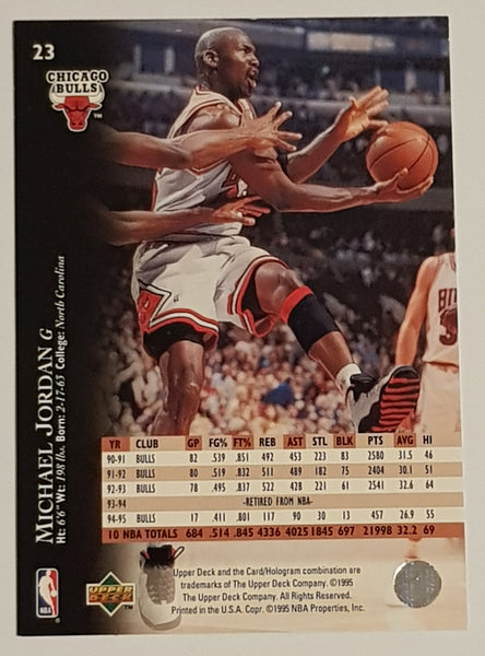 1995-96 Upper Deck Michael Jordan #23 Trading Card