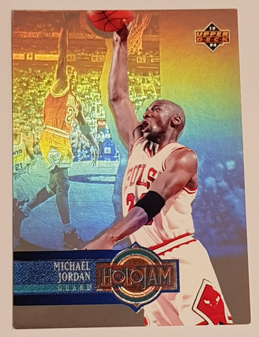 1993-94 Upper Deck Holojam Michael Jordan #H4 Hologram Trading Card