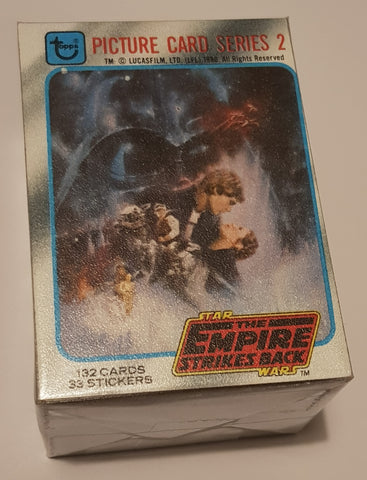 1980 Topps Star Wars The Empire Strikes Back Series 2 Complete (132) Trading Card Set