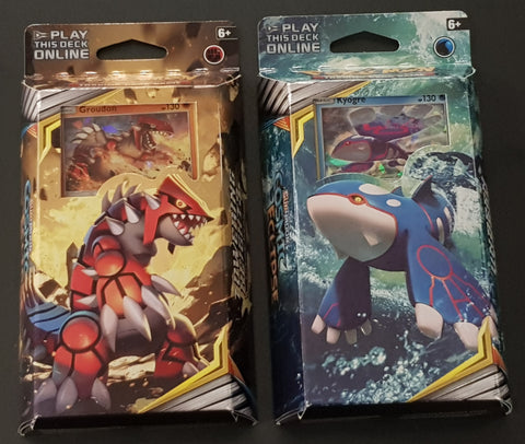 Pokemon Sun and Moon Cosmic Eclipse Towering Heights/Unseen Depths Sealed Theme Deck Set
