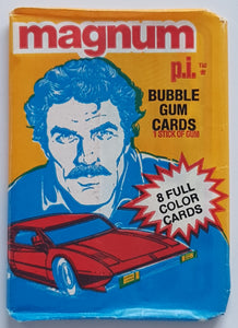 1983 Donruss Magnum P.I. Trading Cards Sealed Wax Pack