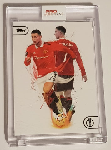 Topps Project 22 - Cristiano Ronaldo by Rafal Rola (PR: 3186)