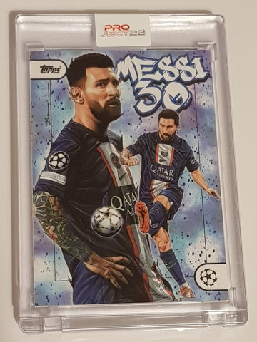 Topps Project 22 - Lionel Messi by Dai Tamura (PR: 5132)