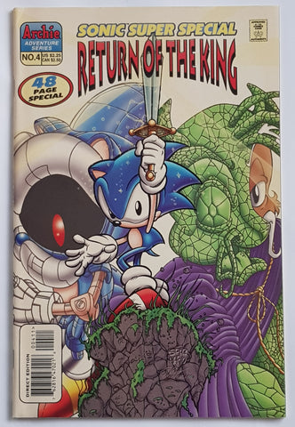 Sonic Super Special #4 'Return of the King' VF-