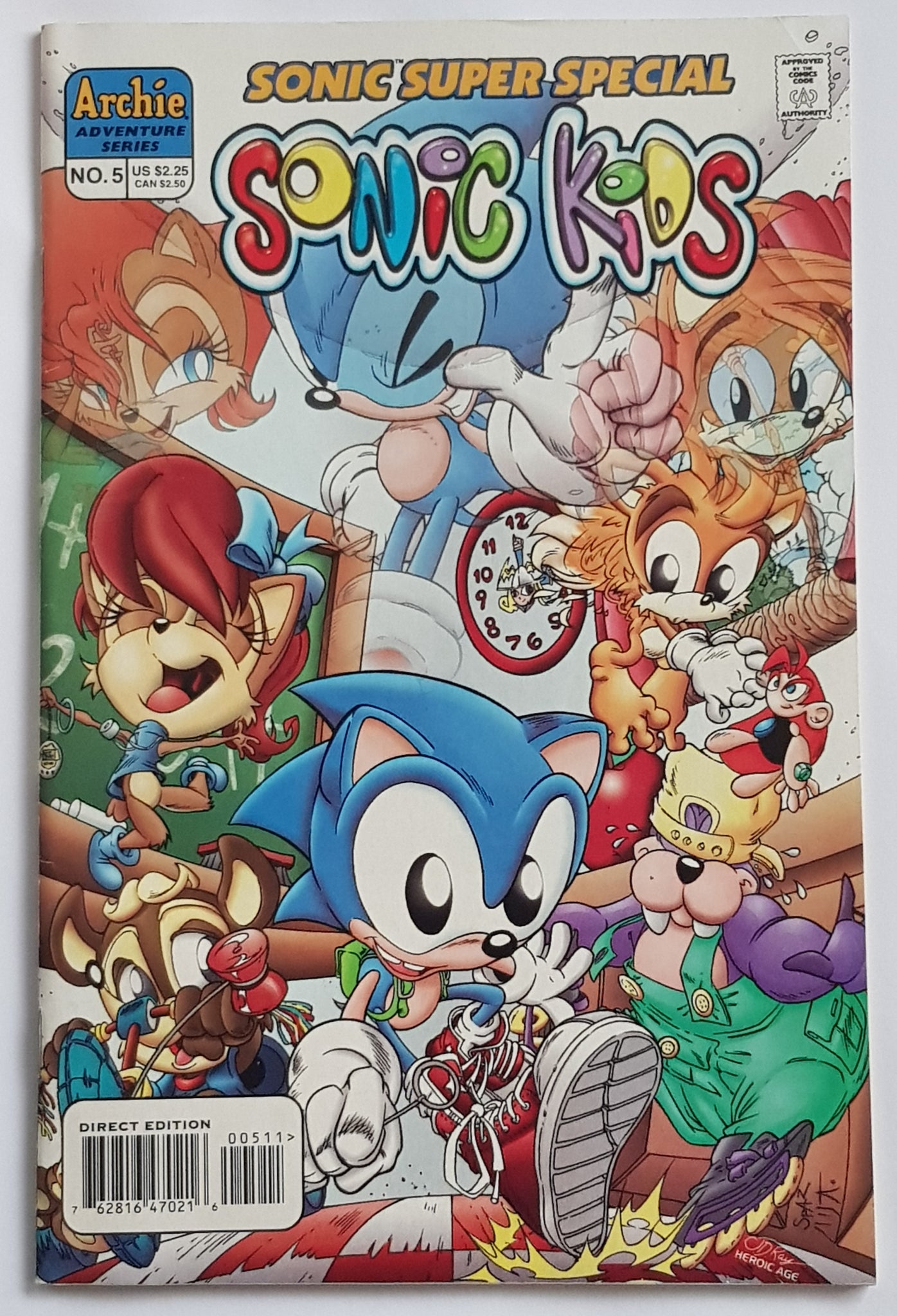 Sonic Super Special #5 'Sonic Kids' VF-