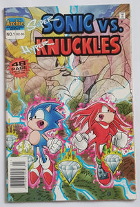 Super Sonic vs Hyper Knuckles Special #1 VF+