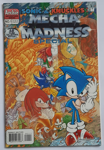 Sonic and Knuckles Mecha Madness Special #1 VF+