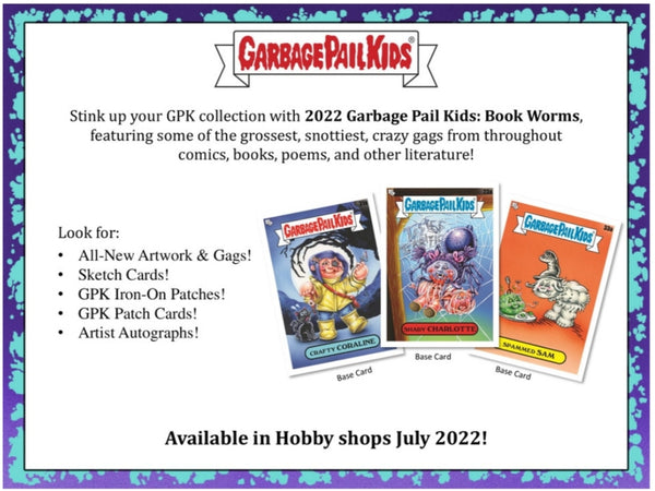 Garbage Pail Kids Book Worms Sealed Hobby Box