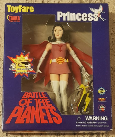 Battle of the Planets/G-Force Series 1 Princess w/ Motorcycle and Yo-Yo Bomb Toyfare Exclusive Action Figure